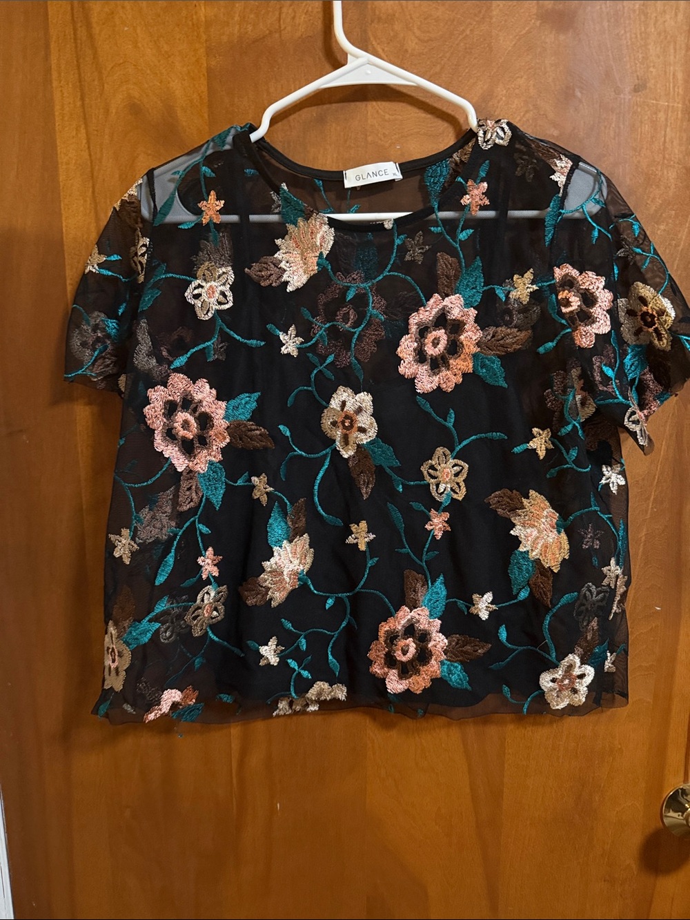 Glance Sheer Blouse
